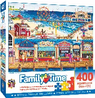 MasterPieces Family Time Jigsaw Puzzle - Ocean Park By Art Poulin - 400 Piece