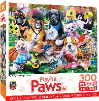 MasterPieces Playful Paws Jigsaw Puzzle - Play it Again Sports - 300 Piece