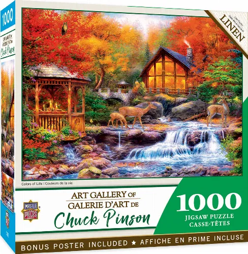 MasterPieces Art Gallery Jigsaw Puzzle - Colors of Life - 1000 Piece - Image 1