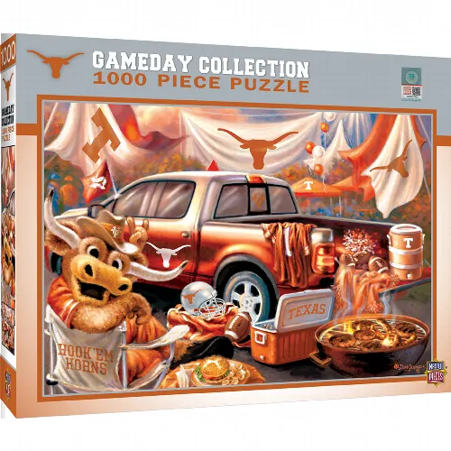 MasterPieces Gameday Collection Texas Longhorns Gameday Jigsaw Puzzle - NCAA Sports - 1000 Piece - Image 1