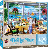 MasterPieces Belle Vue Jigsaw Puzzle - Seaside Dining View - 1000 Piece