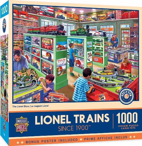MasterPieces Lionel Jigsaw Puzzle - The Store - 1000 Piece - Image 1