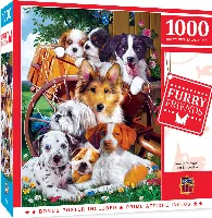 MasterPieces Furry Friends Jigsaw Puzzle - Ready for Work - 1000 Piece