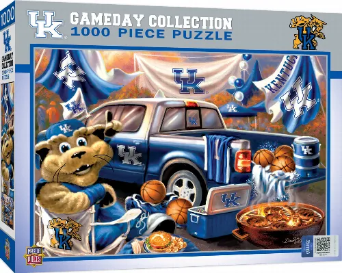 MasterPieces Gameday Collection Kentucky Wildcats Gameday Jigsaw Puzzle - NCAA Sports - 1000 Piece - Image 1