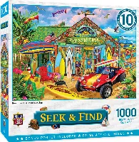 MasterPieces Seek & Find Jigsaw Puzzle - Beach Time Fun - 1000 Piece
