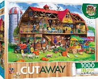 MasterPieces Cutaways Jigsaw Puzzle - Family Barn - 1000 Piece