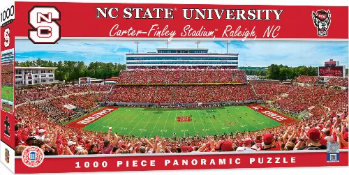 MasterPieces Stadium Panoramic NC State Wolfpack NCAA Sports Jigsaw Puzzle - Center View - 1000 Piece - Image 1