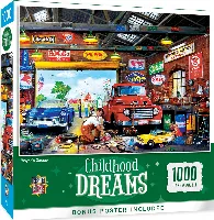 MasterPieces Childhood Dreams Jigsaw Puzzle - Wayne's Garage - 1000 Piece