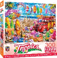 MasterPieces Tropics Tribal Spirit Jigsaw Puzzle - Surf's Up - 300 Piece