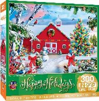 MasterPieces Holiday Christmas Jigsaw Puzzle - Country Christmas By Alan Giana - 300 Piece