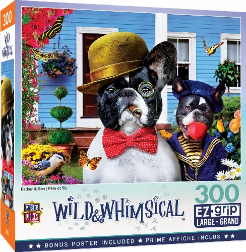 MasterPieces Wild & Whimsical Jigsaw Puzzle - Father & Son - 300 Piece - Image 1