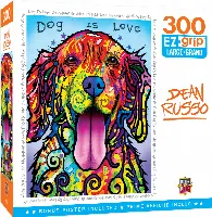 MasterPieces Dean Russo Jigsaw Puzzle - Dog is Love - 300 Piece