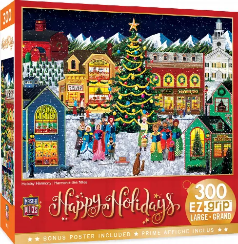 MasterPieces Holiday Christmas Jigsaw Puzzle - Harmony - 300 Piece - Image 1