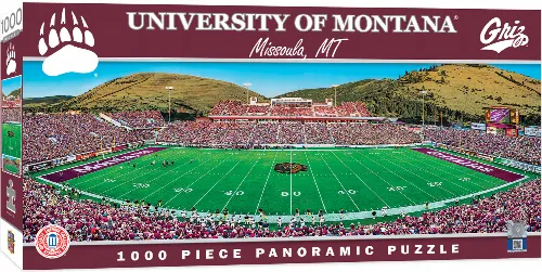 MasterPieces Stadium Panoramic Montana Grizzlies Jigsaw Puzzle - Center View - 1000 Piece - Image 1