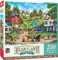 MasterPieces Heartland Jigsaw Puzzle - Roadside Gossip - 550 Piece