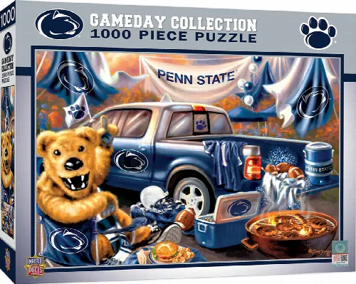 MasterPieces Gameday Collection Jigsaw Puzzle - NCAA Penn State Nittany Lions Tailgate - 1000 Piece - Image 1