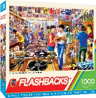 MasterPieces Flashbacks Jigsaw Puzzle - Vintage Vinyl Records - 1000 Piece