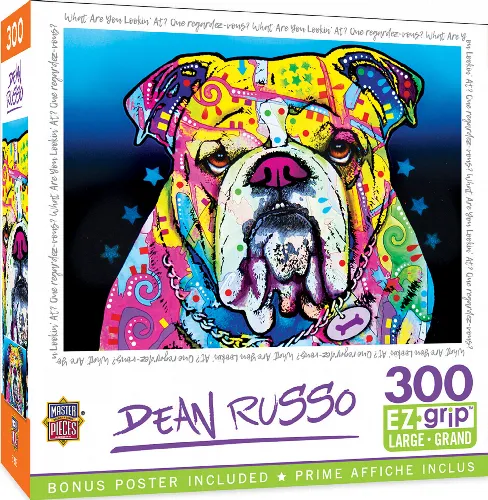 MasterPieces Dean Russo Jigsaw Puzzle - What Are You Looking At? - 300 Piece - Image 1