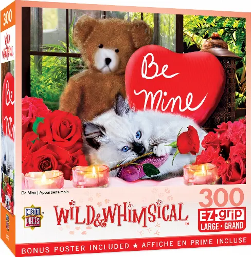 MasterPieces Wild & Whimsical Jigsaw Puzzle - Be Mine - 300 Piece - Image 1