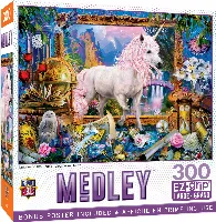 MasterPieces Medley Jigsaw Puzzle - Unicorn on the Loose - 300 Piece