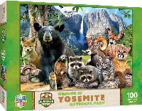 MasterPieces Licensed National Parks Jigsaw Puzzle - Yosemite National Park Kids - 100 Piece