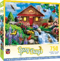 MasterPieces Lazy Days Jigsaw Puzzle - Floral Falls by Alan Giana - 750 Piece