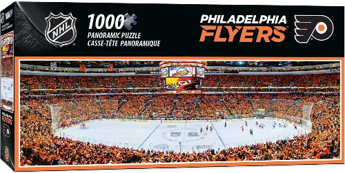 MasterPieces Stadium Panoramic Philadelphia Flyers Jigsaw Puzzle - Center View - 1000 Piece - Image 1