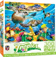 MasterPieces Tropics Jigsaw Puzzle - Breaking Waves - 300 Piece