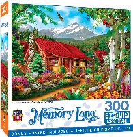 MasterPieces Memory Lane Jigsaw Puzzle - Mountain Hideaway By Alan Giana - 300 Piece