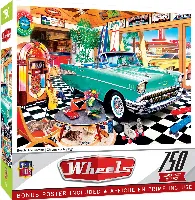 MasterPieces Wheels Jigsaw Puzzle - Beach Side Chrome - 750 Piece