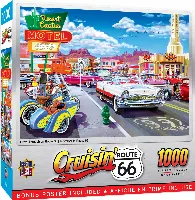 MasterPieces Cruisin' Route 66 Jigsaw Puzzle - Drive Through on Route 66 - 1000 Piece