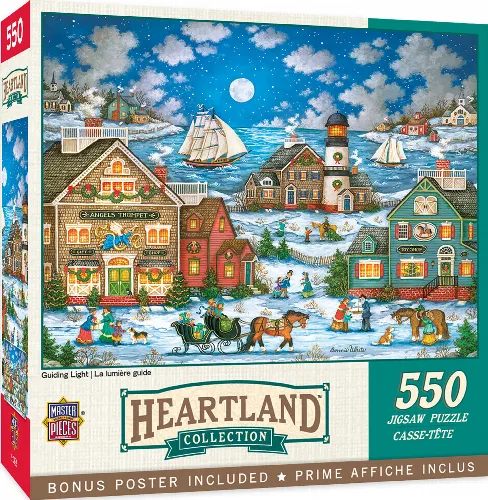 MasterPieces Heartland Jigsaw Puzzle - Guiding Light - 550 Piece - Image 1