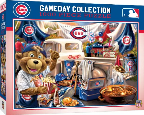 MasterPieces Gameday Collection Jigsaw Puzzle - MLB Chicago Cubs Gameday - 1000 Piece - Image 1