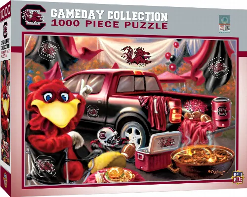 MasterPieces Gameday Collection South Carolina Gamecocks Gameday Jigsaw Puzzle - NCAA Sports - 1000 Piece - Image 1