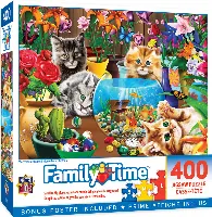 MasterPieces Family Time Jigsaw Puzzle - Marvelous Kittens - 400 Piece