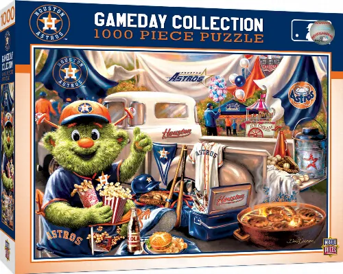 MasterPieces Gameday Collection Jigsaw Puzzle - MLB Houston Astros Gameday - 1000 Piece - Image 1