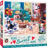 MasterPieces Home Sweet Home Jigsaw Puzzle - Tea Time Terrors - 550 Piece