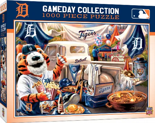 MasterPieces Gameday Collection Detroit Tigers Gameday Jigsaw Puzzle - MLB Sports - 1000 Piece - Image 1