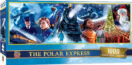 MasterPieces The Polar Express Panoramic Jigsaw Puzzle - 1000 Piece - Image 1