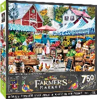 MasterPieces Farmer's Market Jigsaw Puzzle - Old Mill Farm Stand - 750 Piece