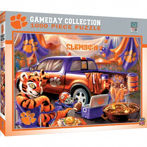 MasterPieces Gameday Collection Clemson Tigers Gameday Jigsaw Puzzle - NCAA Sports - 1000 Piece - Image 1