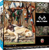 MasterPieces Realtree Jigsaw Puzzle - All Tuckered Out - 1000 Piece
