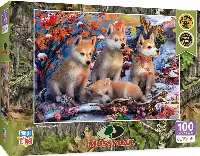 MasterPieces Licensed Mossy Oak Jigsaw Puzzle - The Young Pack Kids - 100 Piece