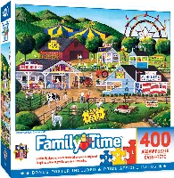 MasterPieces Family Time Jigsaw Puzzle - Summer Carnival By Art Poulin - 400 Piece