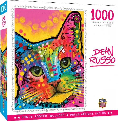MasterPieces Dean Russo Jigsaw Puzzle - So Puuurty - 1000 Piece - Image 1