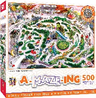 MasterPieces A-Maze-ing Jigsaw Puzzle - Halloween Night - 500 Piece