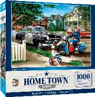 MasterPieces Hometown Heroes Jigsaw Puzzle - Neighborhood Patrol - 1000 Piece