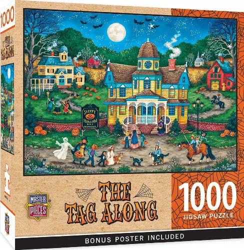 MasterPieces Holiday Halloween Jigsaw Puzzle - The Tag Along - 1000 Piece - Image 1