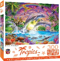 MasterPieces Tropics Jigsaw Puzzle - Fantasy Isle - 300 Piece