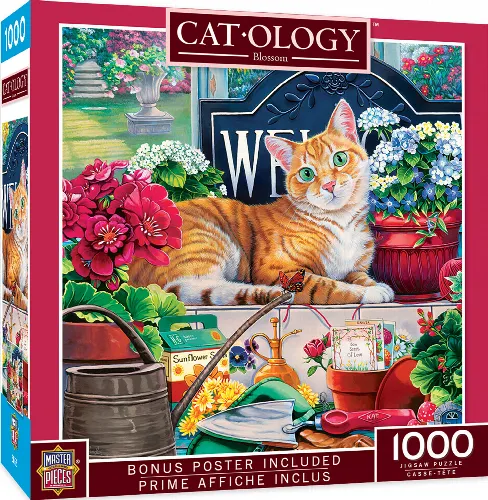 MasterPieces Catology Jigsaw Puzzle - Blossom - 1000 Piece - Image 1